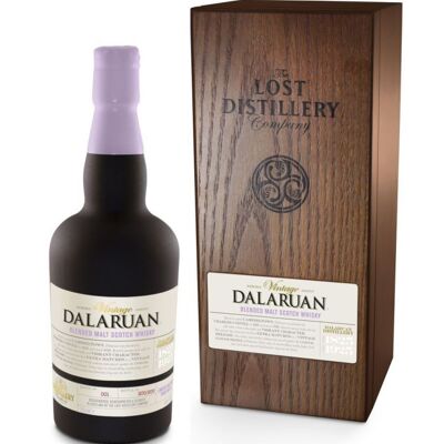 The Lost Distillery Company -  Dalaruan Vintage Selection, 46% 70cl Display Case