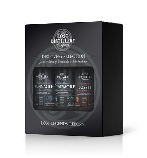 The Lost Distillery Company Discovery Pack 3x5cl, 43%