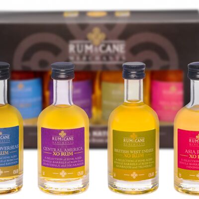 Rum and Cane Merchants Explorer confezione regalo 4x5cl, 43%