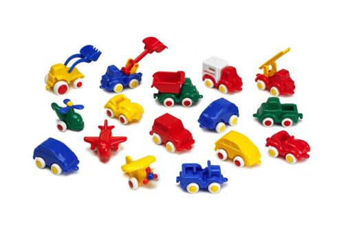 Viking Toys cars Mini Chubbies, 60pcs/set, 7cm, 01129-M20