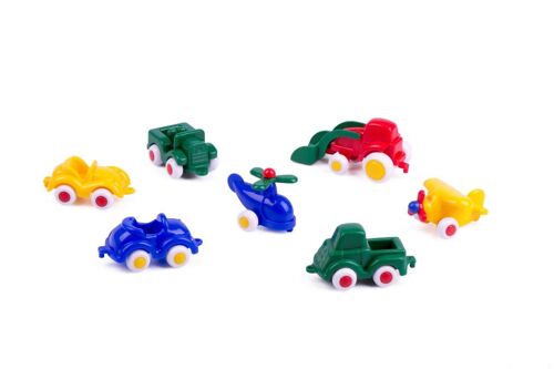 Viking Toys cars Mini chubbies, 7pcs, 7cm, 81119
