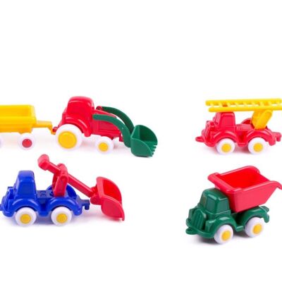 Viking Toys cars Mini chubbies construction, 5pcs, 7cm, 81135