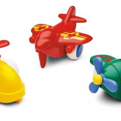 Aviones de juguete vikingo, 12pcs / set, 10cm, 1158-M18