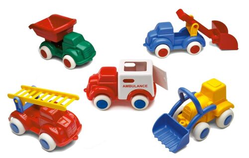 Viking Toys cars Maxi trucks, 8pcs/set, 14cm, 1061-M8