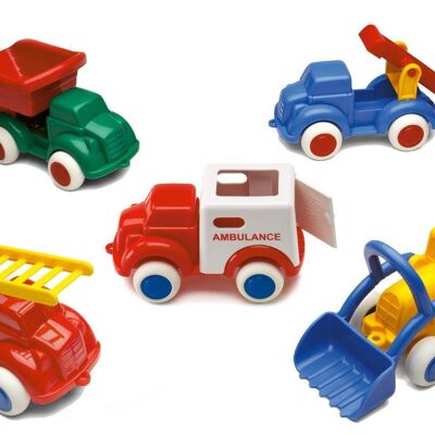 Viking Toys cars Maxi trucks, 8pcs/set, 14cm, 1061-M8