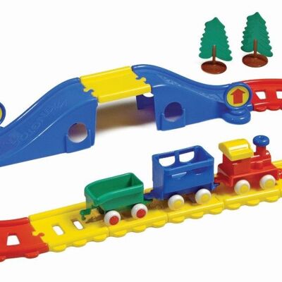 Viking Toys Eisenbahnspielzeug, 21-teilig, 33х67cm, 45573