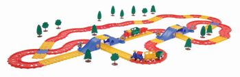 Viking Toys Grand chemin de fer, 100 pièces, 94х170cm, 41073