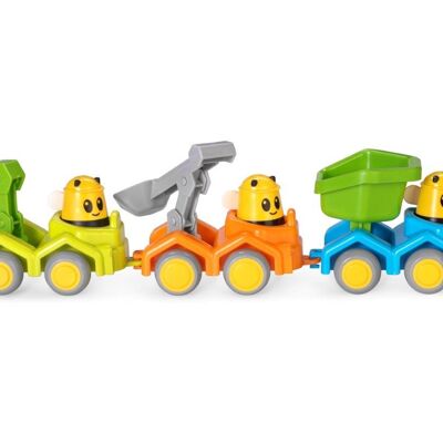 Viking Toys Cars Buzy Bees 3 piezas / juego, 14cm, 1380