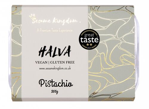 Gourmet Halva | Tahini delight - Pistachio 300g box