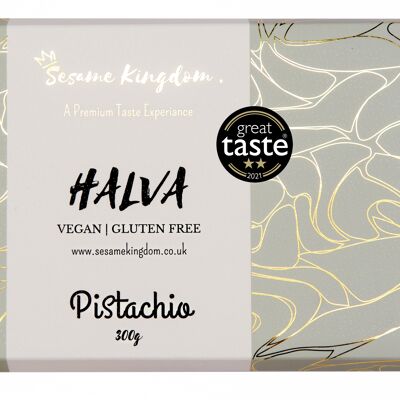 Gourmet Halva | Tahini delight - Pistachio 300g box