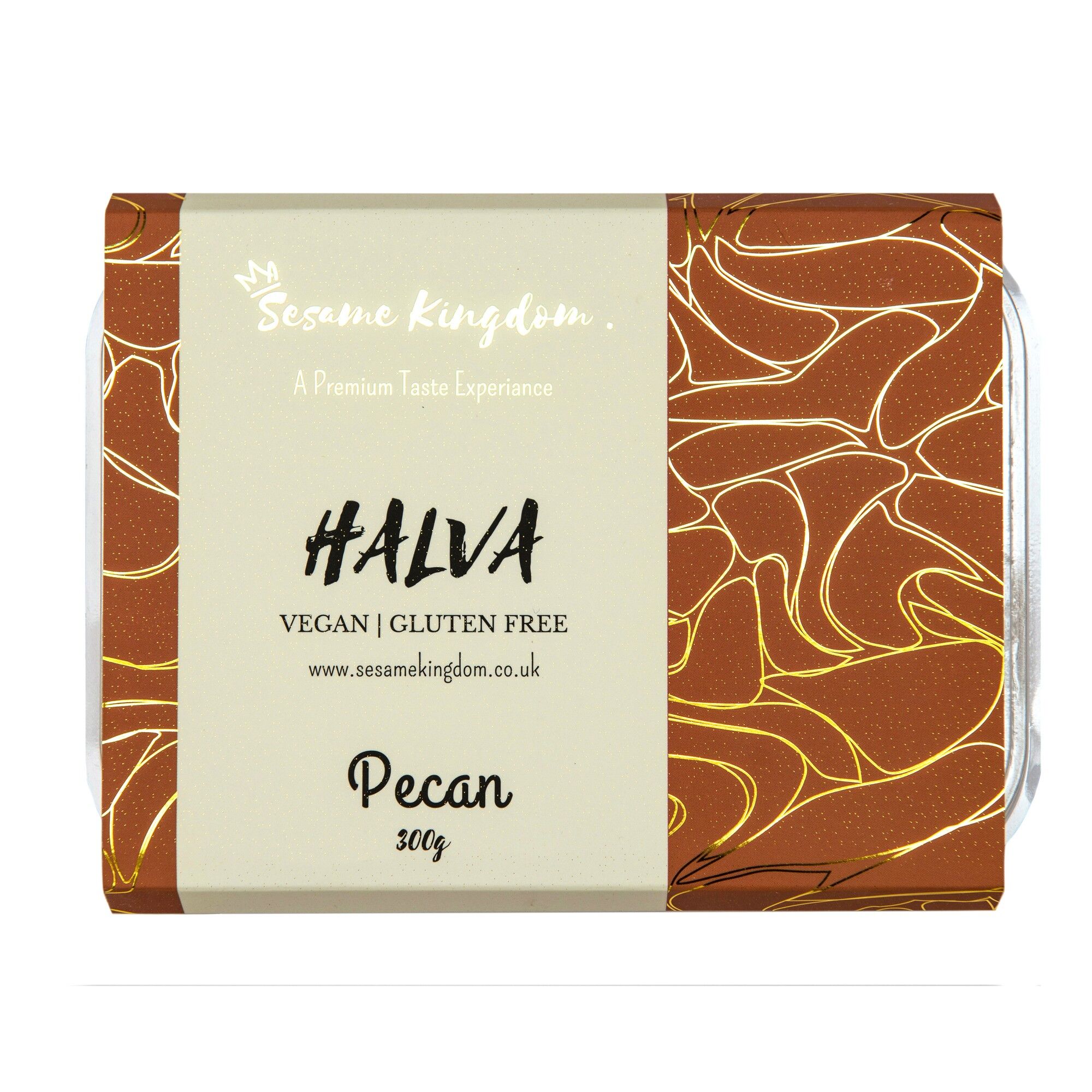 Gourmet Halva | Tahini-Genuss - Pekannuss 300g Dose