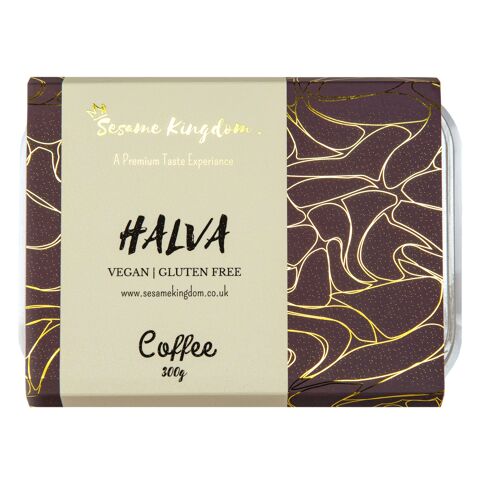 Gourmet Halva | Tahini delight - Coffee 300g box