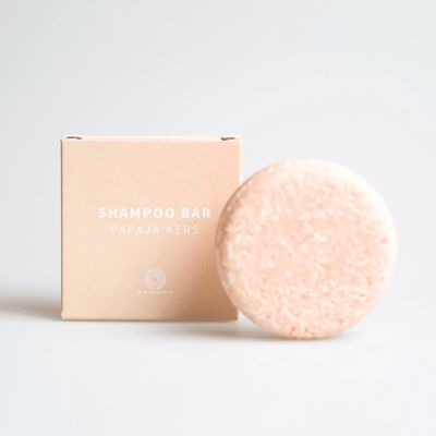 Shampoo Bar Papaya Kirsche groß