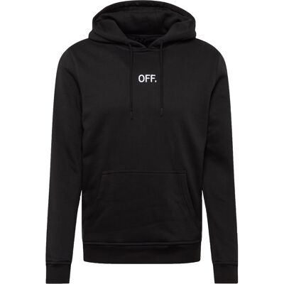 Zwarte OFF hoodie met witte opdruk