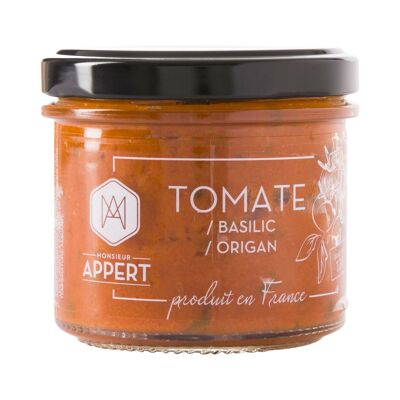 Crème apéritif tomates / basilic / origan