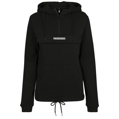 Kangaroo Hoodie Zwart voor dames