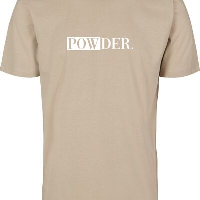 Sandy POWDER. t-shirt met witte opdruk