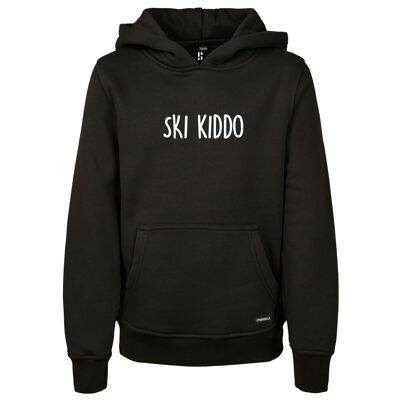 SKI KIDDO hoodie voor kids van Poederbaas