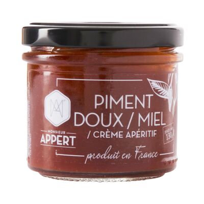 Crème apéritif Piment Doux Rouge /miel