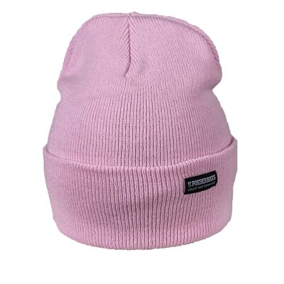 Frosted Pink beanie - Baby Pink