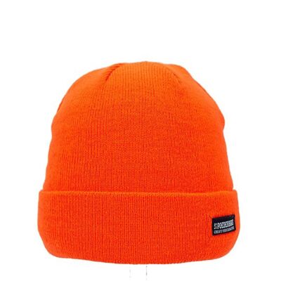 Colorful Basic beanie - oranje