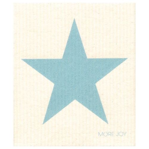 Dishcloth Star Blue