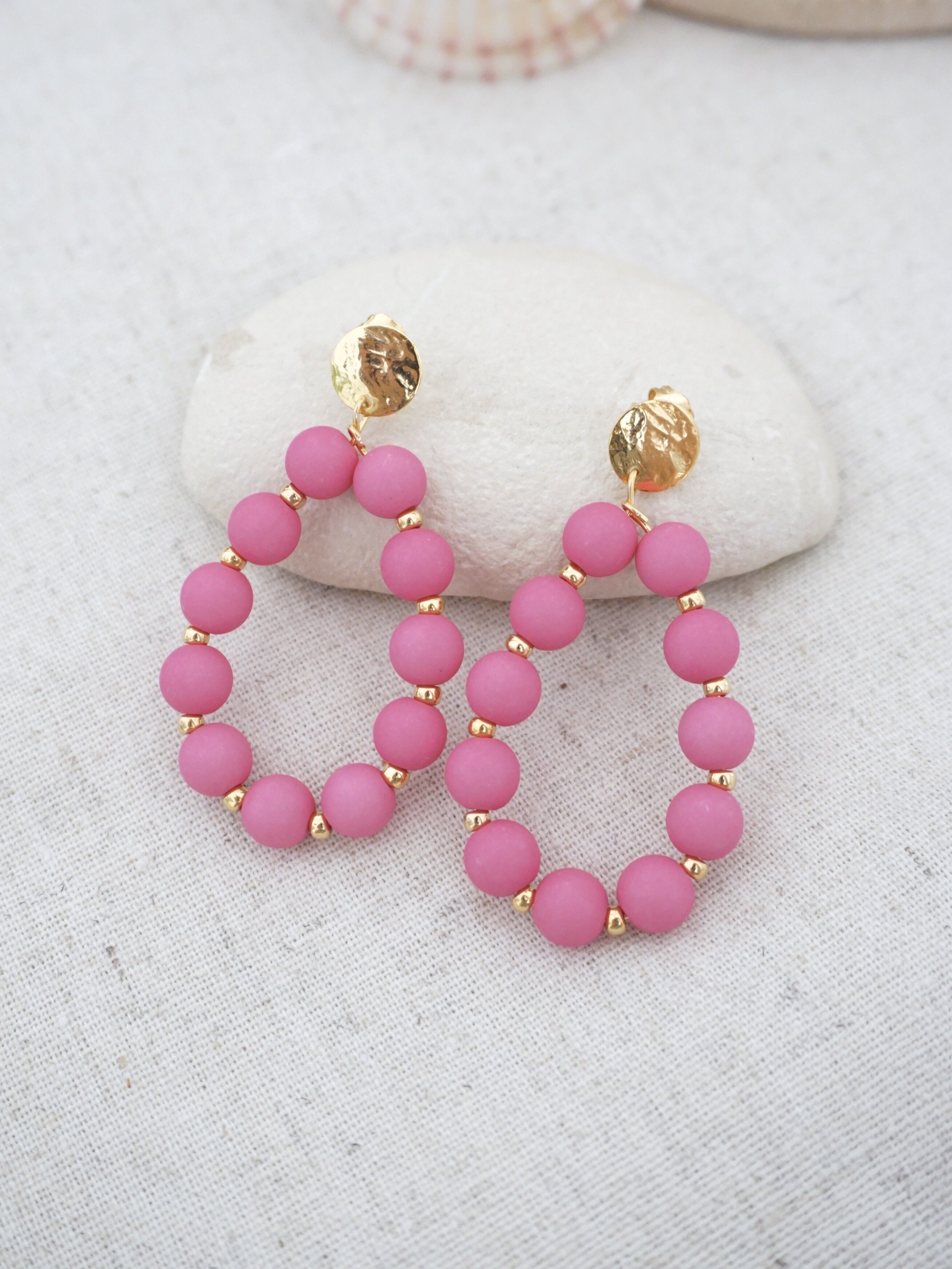 REGENBOGEN Ohrringe - Pink