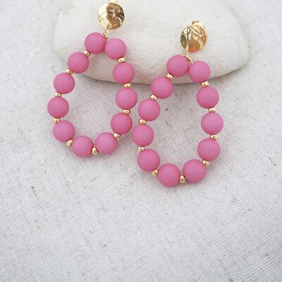 RAINBOW Earrings - Hot Pink