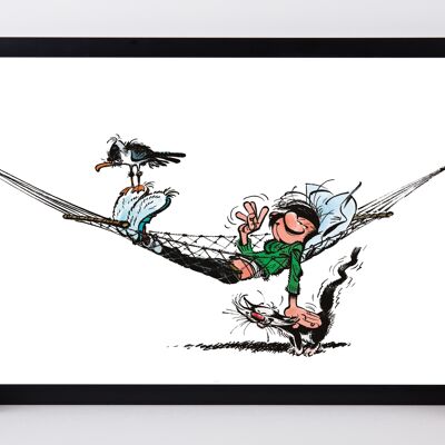 OFFICIAL POSTER GASTON LAGAFFE LA NAP