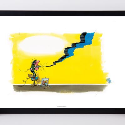POSTER IN 60 PER 40 CM GASTON BRICOLE