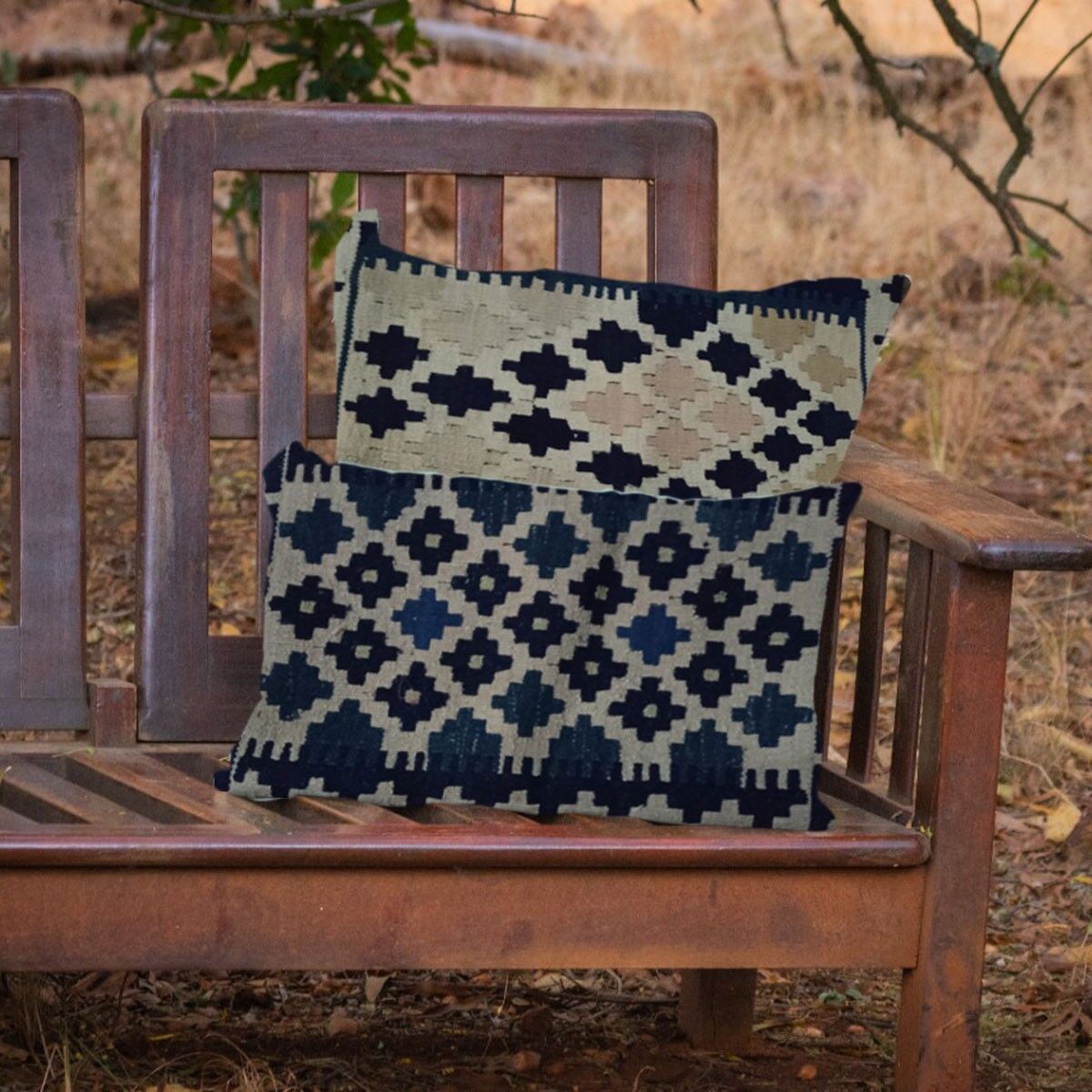 Kilim kuddfodral con dragkedja