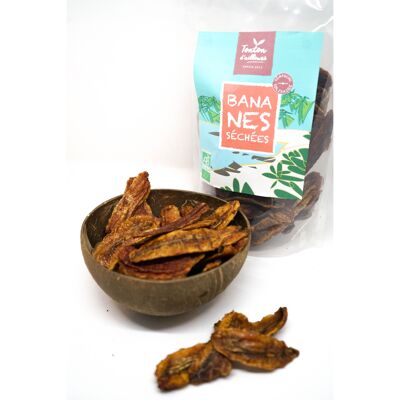 Organic dried bananas