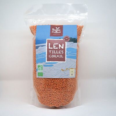 Lentilles Corail BIO
