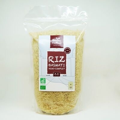 Riz Basmati Demi complet BIO