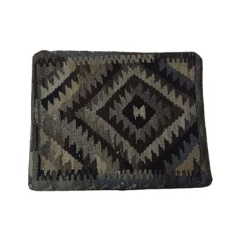 Kilim handvävt Taupe kuddfodral 2