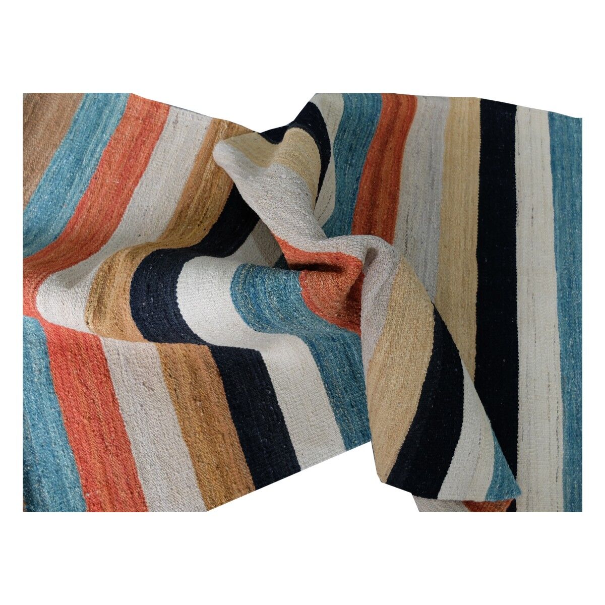 Corridore Kilim multicolore azteco