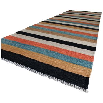 Tapis de course Kilim multicolore aztèque 2