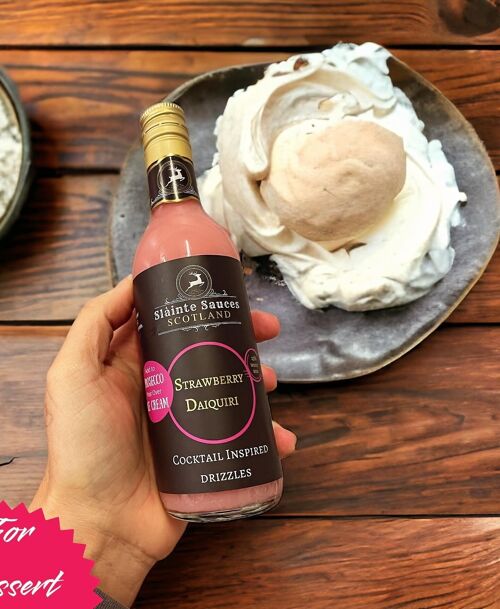 Strawberry Daiquiri Ice Cream Sauce