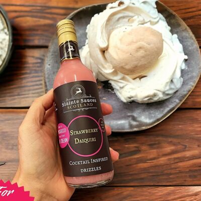 Strawberry Daiquiri Ice Cream Sauce