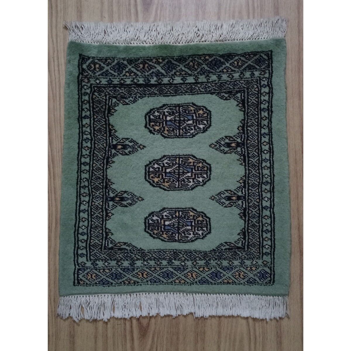 Bokhara annodato a mano grigio scirocco opaco