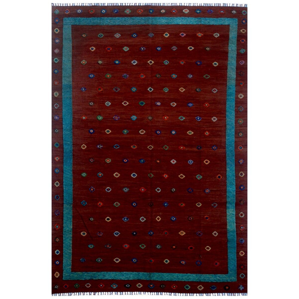 Tappeto Kilim Berjista Tentatrice Rosso