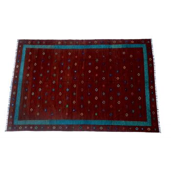 Tapis Kilim rouge tentatrice Berjista 2