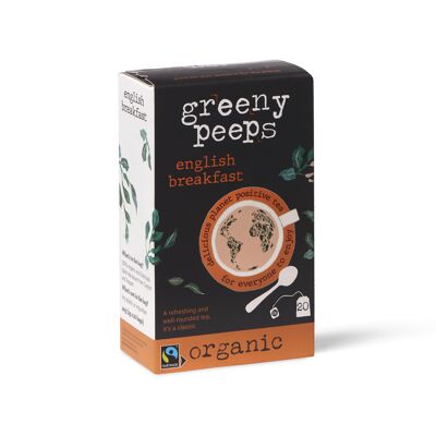 Greenypeeps Organic English Breakfast Tea(20 bags)