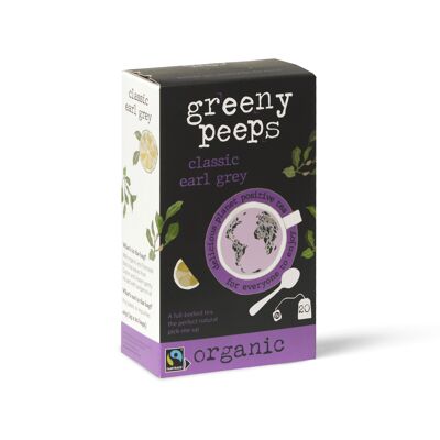 Greenypeeps Organic Earl Grey Tea (20 bags)