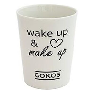 Makeup cup holder - GOKOS® Cup wake up & makeup