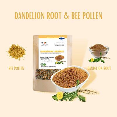 Dandelion root and bee pollen