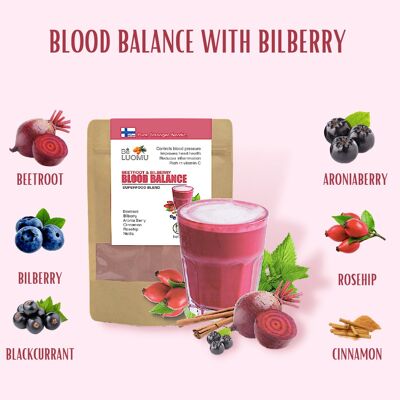 BLOOD BALANCE with Beetroot and Bilberry