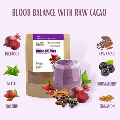 BLOOD BALANCE with Beetroot and Raw Cacao
