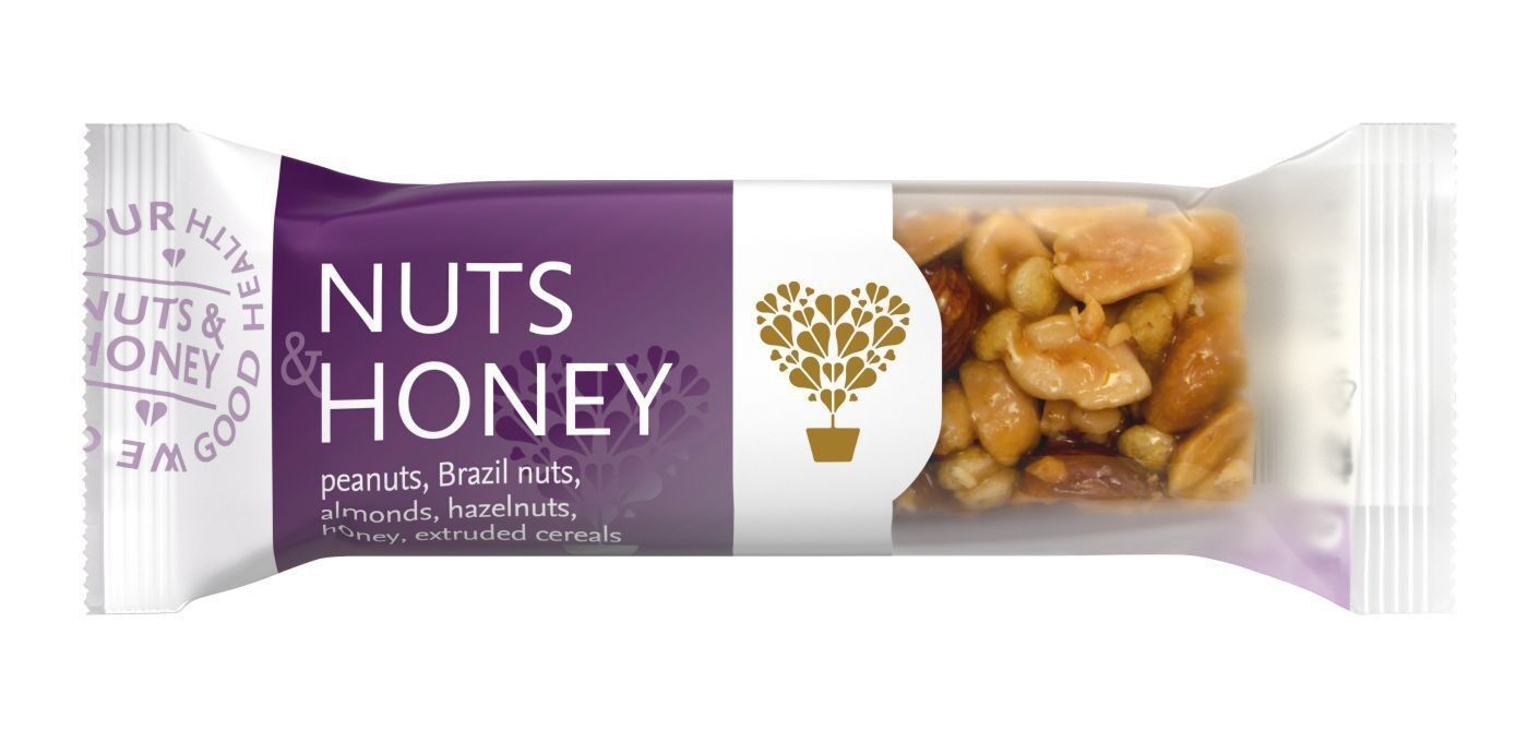 Barretta di frutta secca noci e miele 40g Tekmar Nature Land