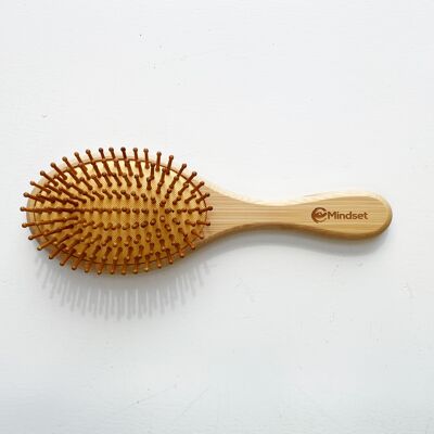 Spazzola per capelli in bambù Mindset - 100% naturale